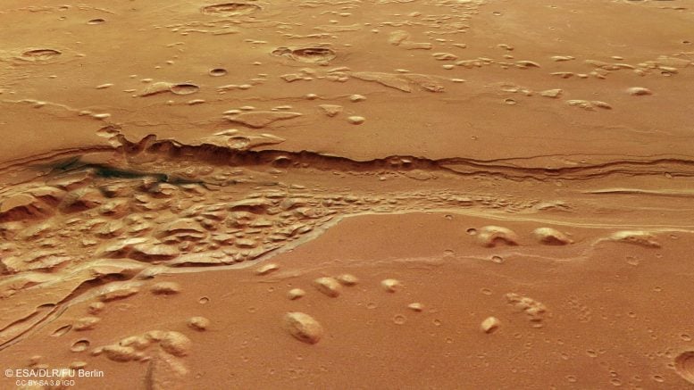 Mars Shalbatana Vallis From Above