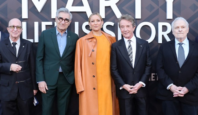 Martin Short celebrated at emotional Marty, Life Is Short doc premiere