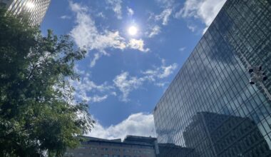 Summer-like warmth and strong winds arrive in Montreal this week