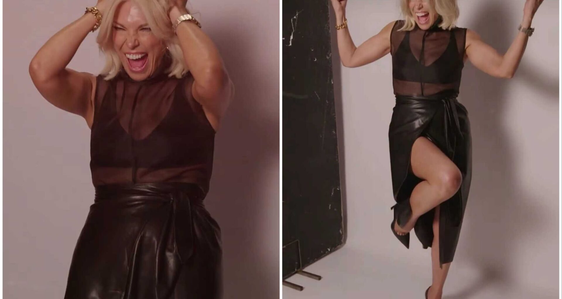 Check Out SNL UK Host Hannah Waddingham's Pre-Show Photo Shoot