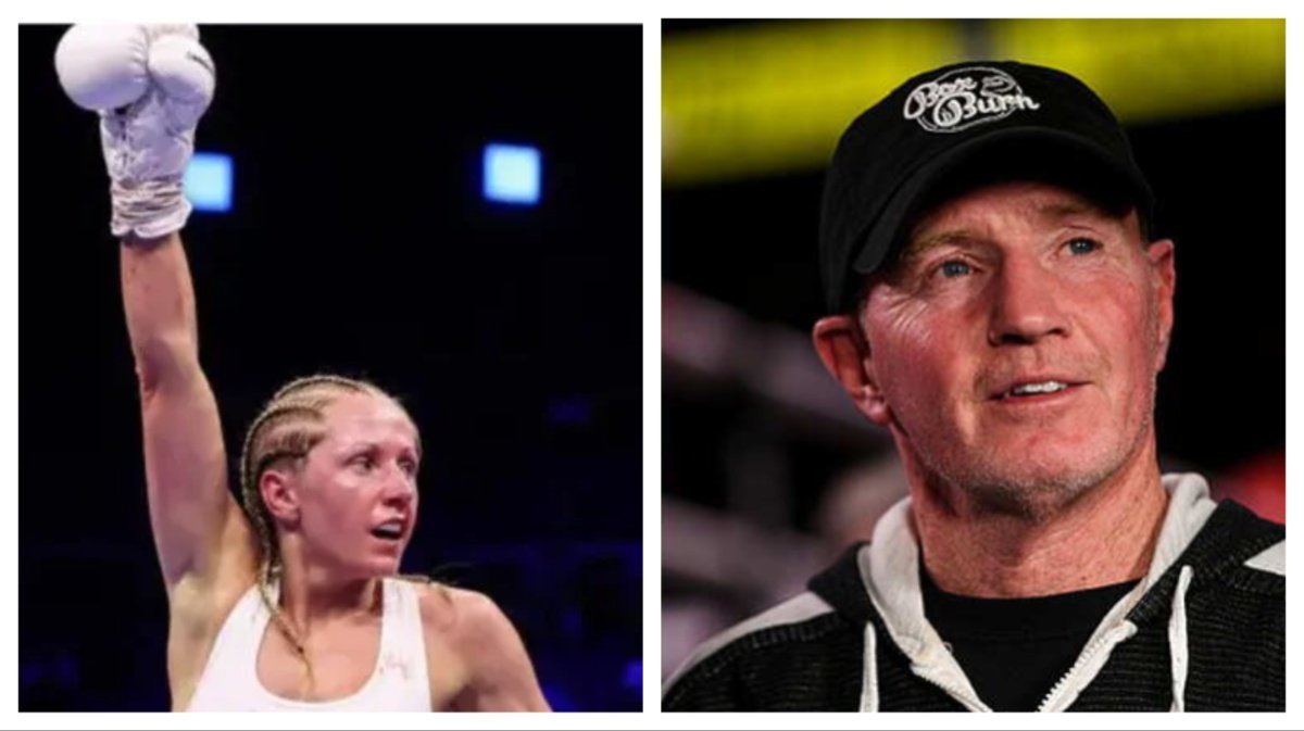 Boxing Legend Micky Ward Corner's Kate Radomska this Weekend
