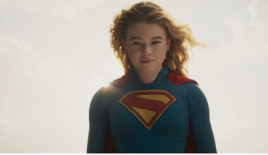Check out an exclusive behind the scenes image from Supergirl