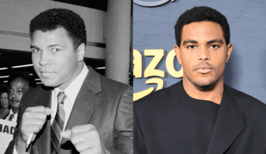 Muhammad Ali in 1984; Jaalen Best.