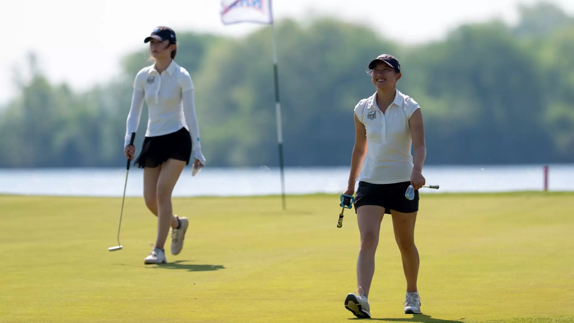 2026 NAIA Women's Golf National Championship at Eagle Crest Golf Club in Ypsilanti, MI on May 18, 2026.  Day 1 practice round.