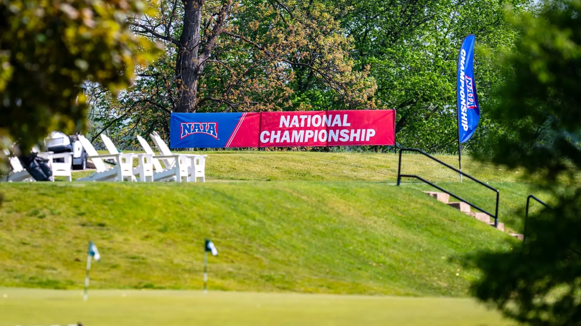 2026 NAIA Women's Golf National Championship at Eagle Crest Golf Club in Ypsilanti, MI on May 18, 2026.  Day 1 practice round.