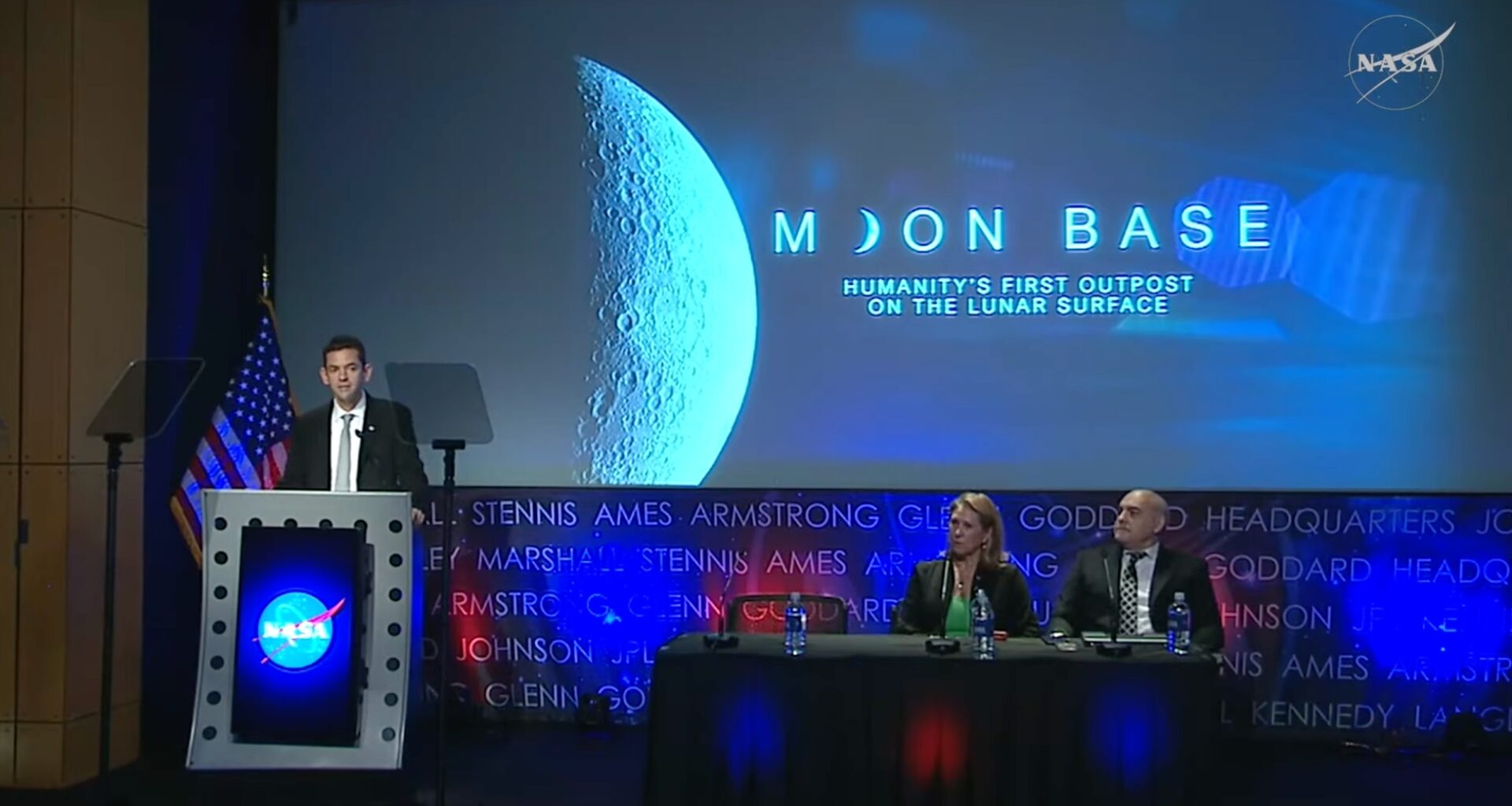 NASA outlines iterative Moon Base strategy; Lunar Outpost awarded LTV contract with consortium partner MDA Space