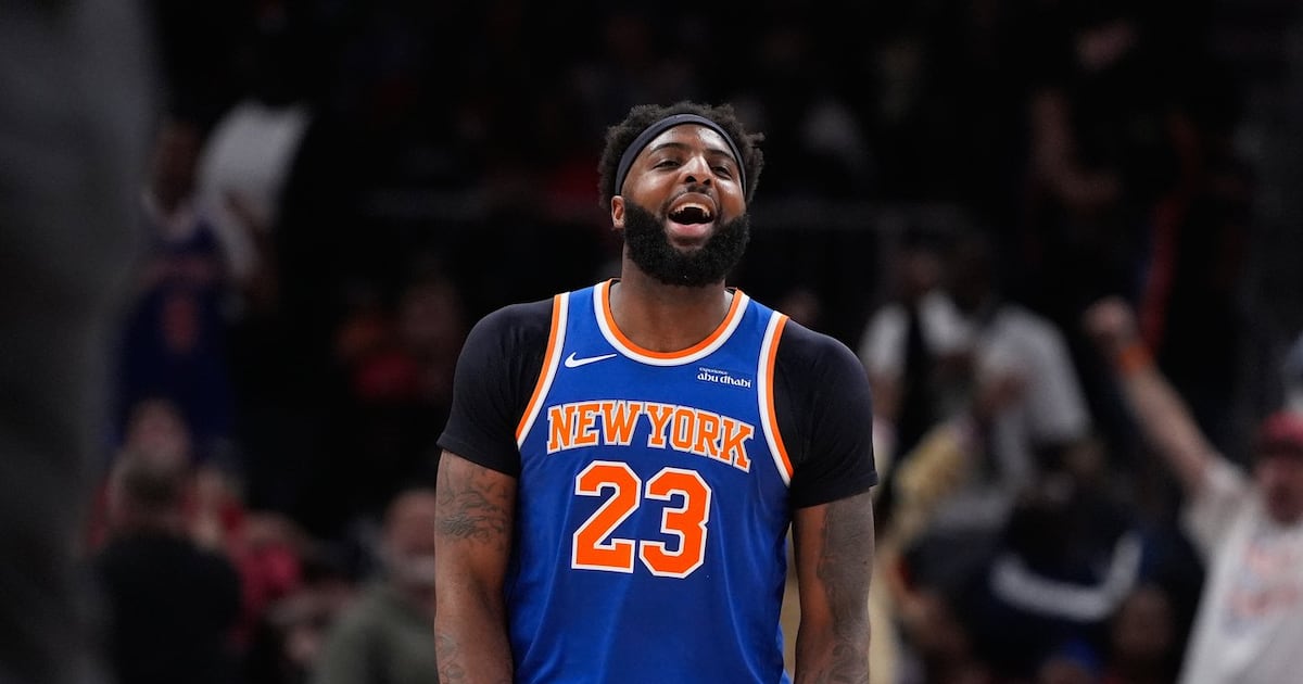 New York Knicks without key backup Mitchell Robinson in Game 2 because of an illness