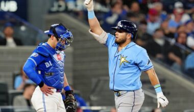 Rays on the rise as they swing into Toronto
