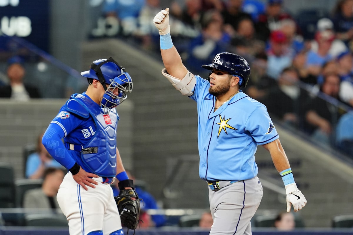 Rays on the rise as they swing into Toronto