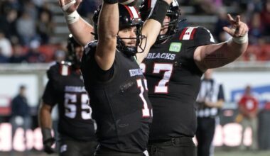 Keelan White scores twice for Ottawa Redblacks in pre-season win over Montreal Alouettes