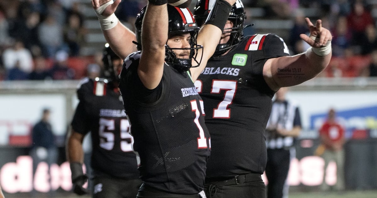 Keelan White scores twice for Ottawa Redblacks in pre-season win over Montreal Alouettes