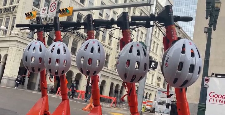 Free e‑scooter, e‑bike connections starting at select CTrain stations