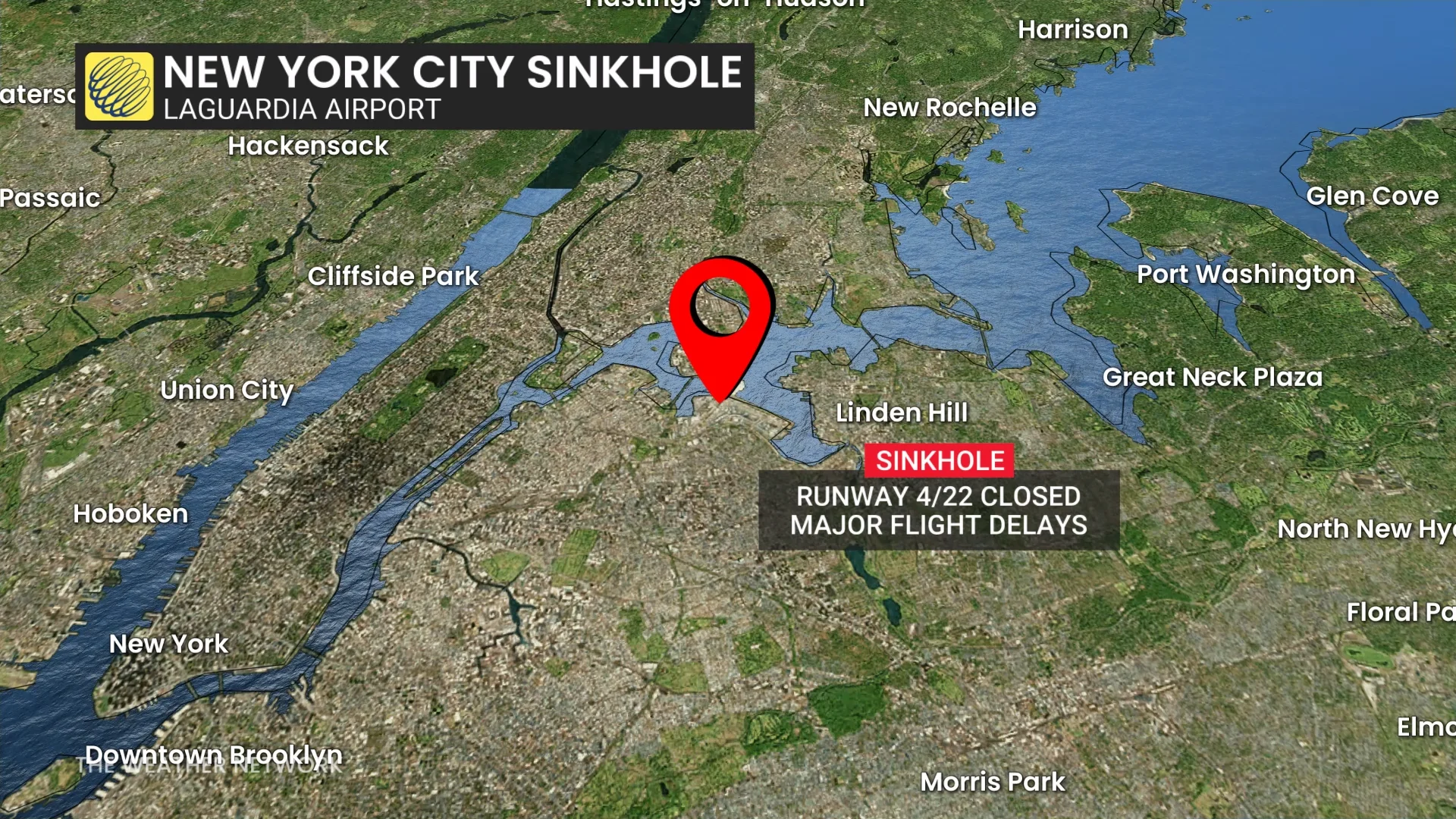 New York LaGuardia Sinkhole May 2026