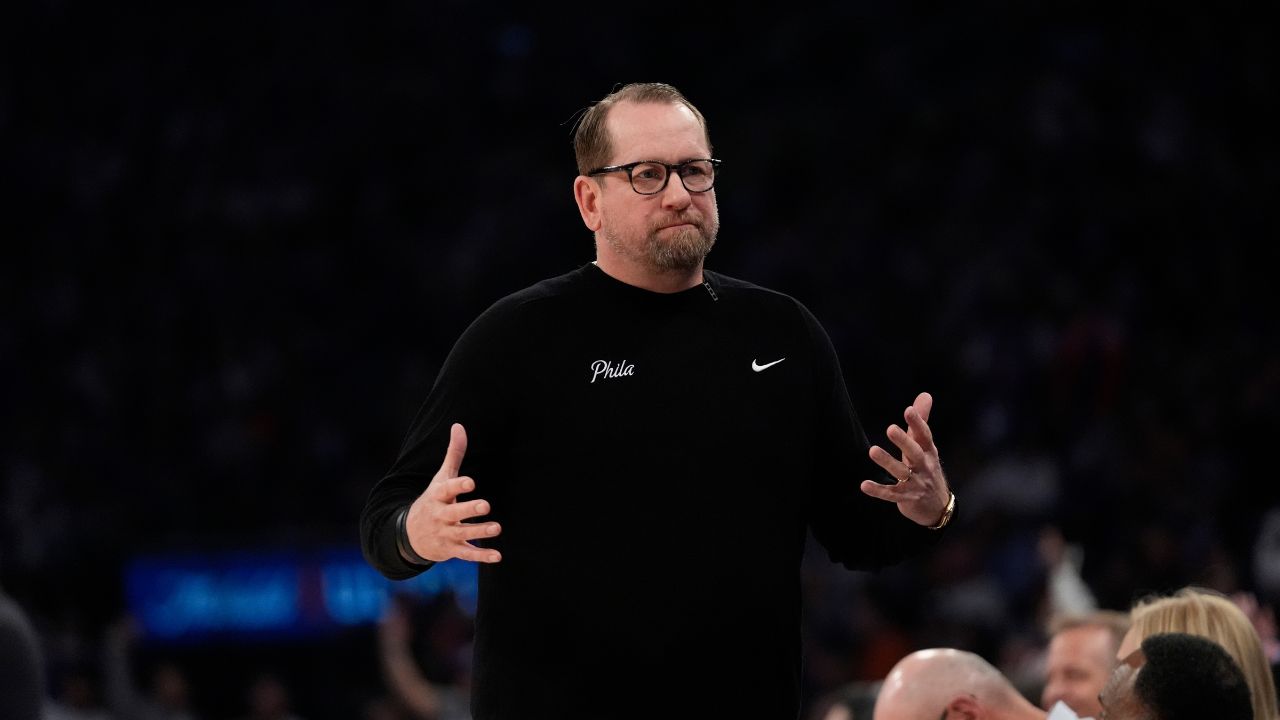 Nick Nurse steps away from 76ers for brother's funeral, expected back for Game 2 vs Knicks