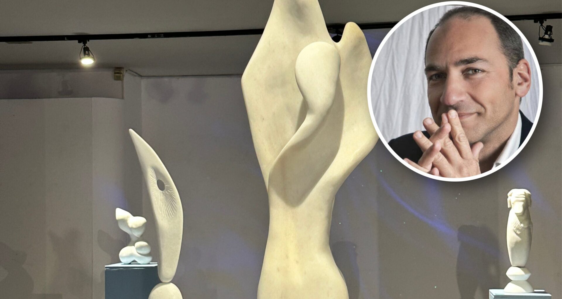 From word to stone: Nikos Kanakis sculptures Gratitude in Naxian marble