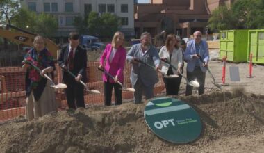 Construction begins on Olympic Plaza transformation project in downtown Calgary - Calgary