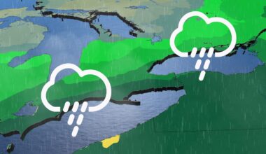 Up to 50 mm rain may soak southern Ontario's weekend