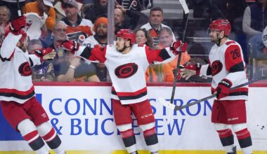 Blake’s OT winner gives Carolina Hurricanes win in Game 4 to complete sweep over Philadelphia Flyers