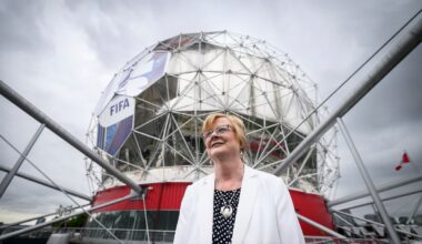 Vancouver’s Science World transforms into giant soccer ball ahead of World Cup kickoff