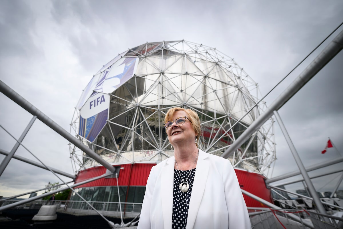Vancouver’s Science World transforms into giant soccer ball ahead of World Cup kickoff