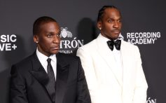 No Malice and Pusha T of Clipse at the Recording Academy Honors Black Music Collective event held at Fairmont Century Plaza on January 29, 2026 in Los Angeles, California.
