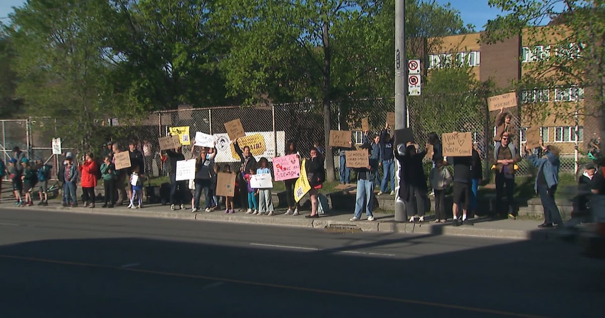 Toronto parents rally to block housing development on school lands
