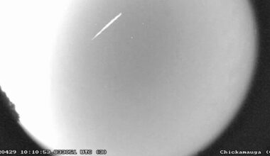 Meteor shower of comet debris may be hidden by bright moon