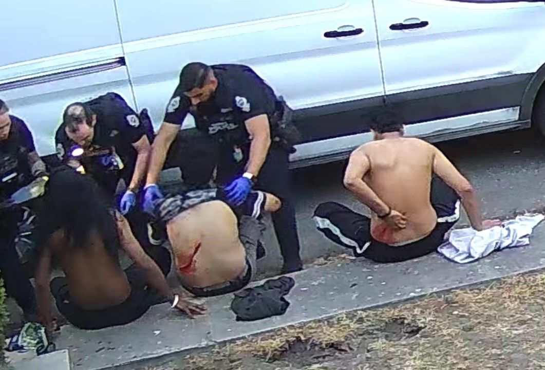 2 arrested after fight at Surrey house sends 6 to hospital (with photos)