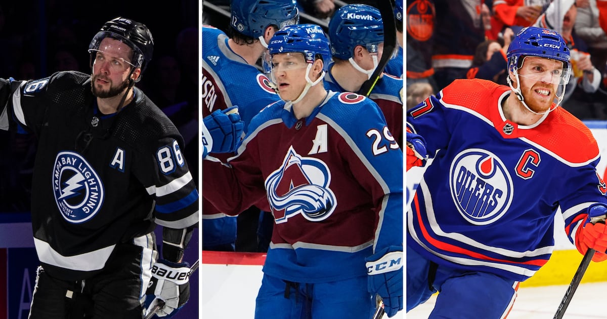 Connor McDavid, Nathan MacKinnon, Nikita Kucherov named finalists for Hart Memorial Trophy