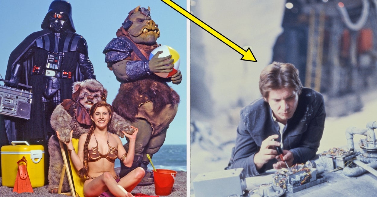 27 Behind-The-Scenes "Star Wars" Photos That Will Make You See The Original Trilogy SO Differently - BuzzFeed