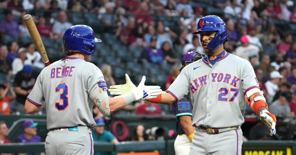 Mark Vientos hits go-ahead double in 10th as New York Mets top Arizona Diamondbacks