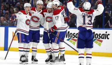 Canadiens vs. Lightning score, live updates: Montreal leads Tampa Bay in second period of NHL playoffs Game 7