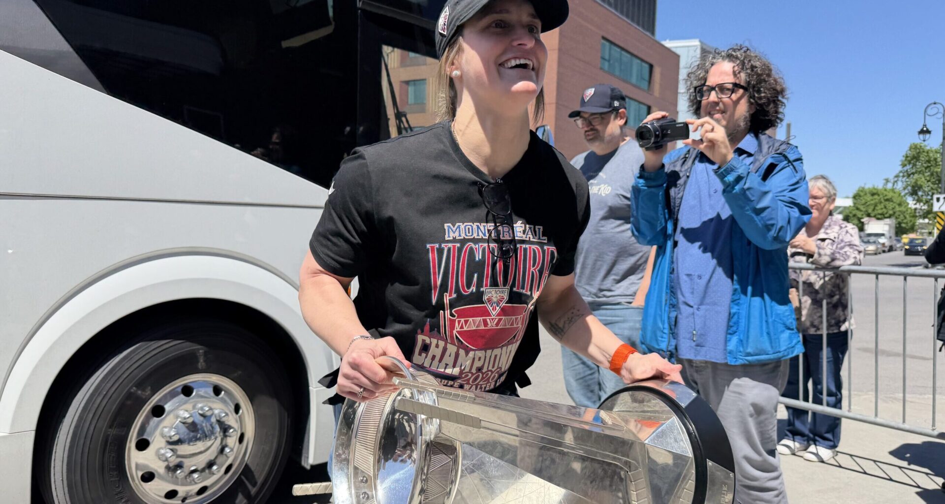 PWHL champions Montréal Victoire return home, celebrate Walter Cup triumph with fans