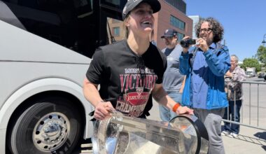 PWHL champions Montréal Victoire return home, celebrate Walter Cup triumph with fans