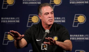 Pacers' president Kevin Pritchard apologizes to fans for lottery luck