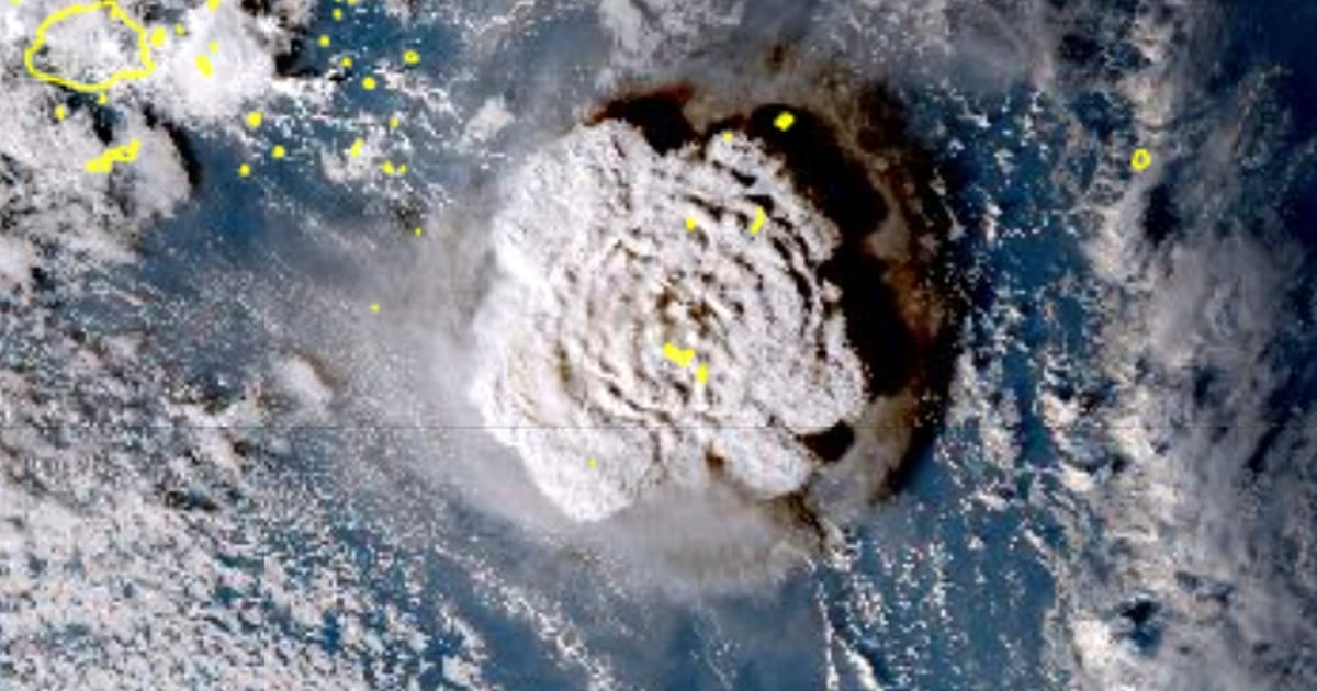Tonga volcanic eruption could help planet-heating gas, study finds