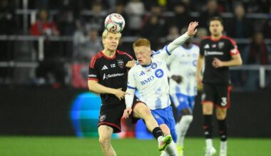 Prince Owusu hat trick helps Montreal rally for tie with D.C. United