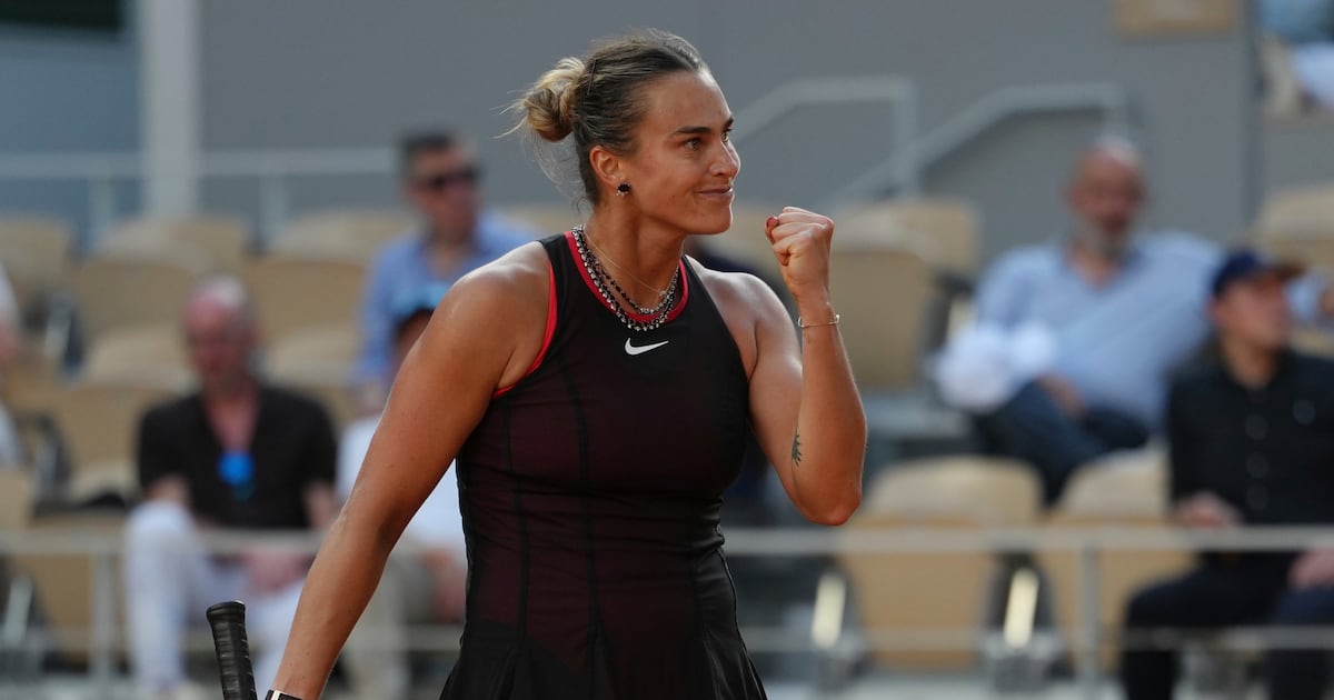 Aryna Sabalenka vs. Naomi Osaka to be first women’s night match at Roland-Garros in three years