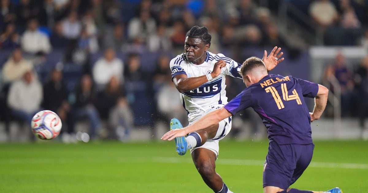 Mathias Laborda scores goal in 82nd minute for Vancouver Whitecaps in tie with LA Galaxy