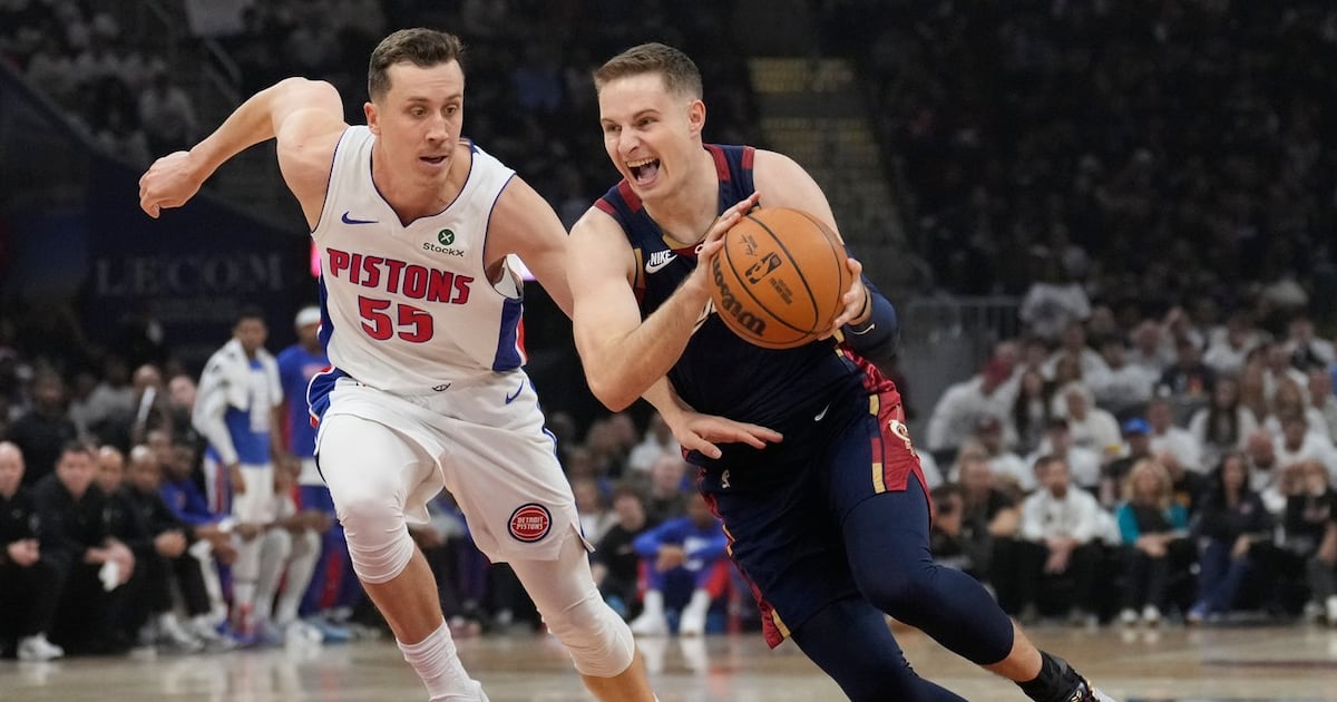 Detroit Pistons guard Duncan Robinson out with sore back against Cleveland Cavs in Game 5