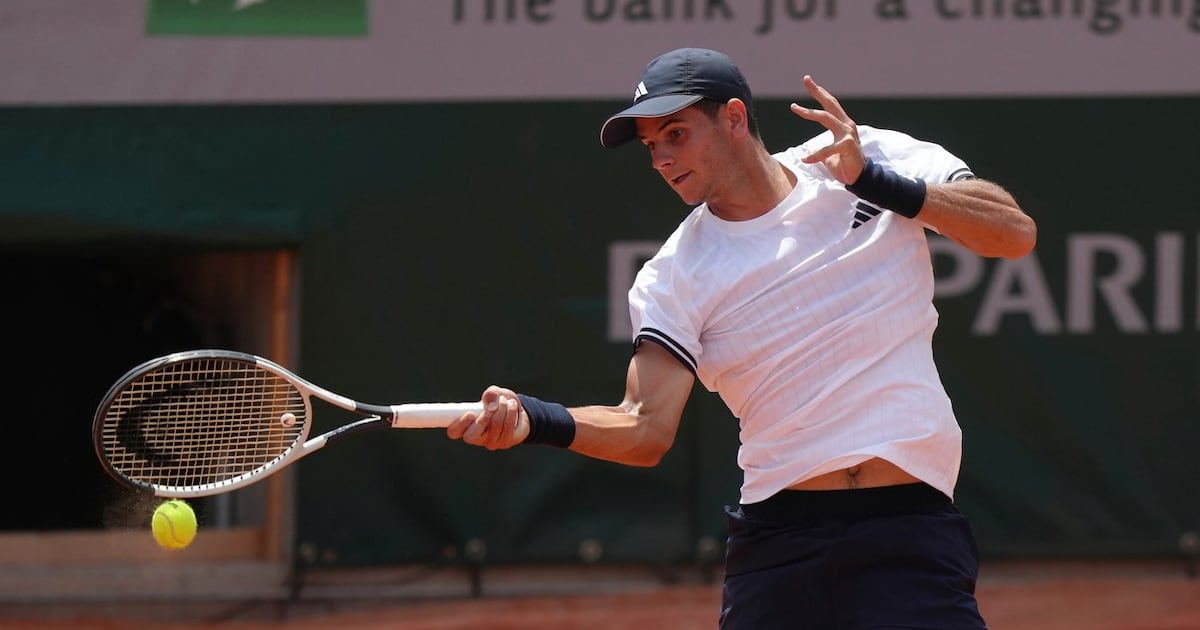 Rafael Jodar says he did not push a ball girl out of his way at Roland-Garros