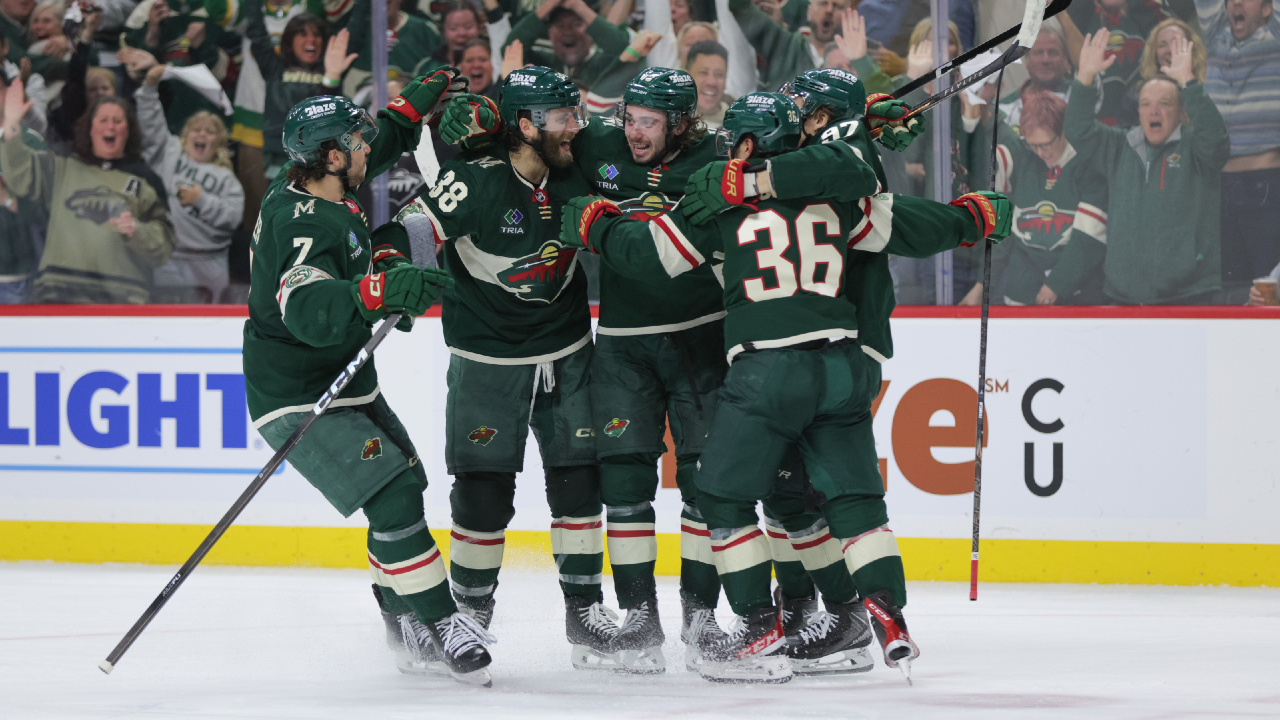 Takeaways: Hughes' historic night leads Wild past Stars, into Round 2