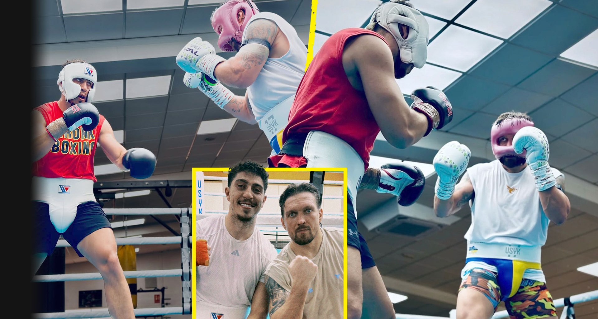Unbeaten heavyweight reveals exactly what it is like to spar Oleksandr Usyk after 70 gruelling rounds for Rico Verhoeven fight