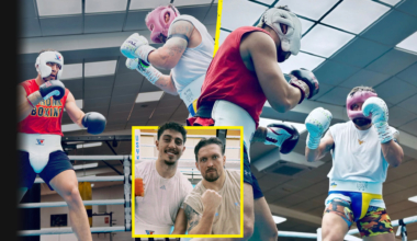 Unbeaten heavyweight reveals exactly what it is like to spar Oleksandr Usyk after 70 gruelling rounds for Rico Verhoeven fight