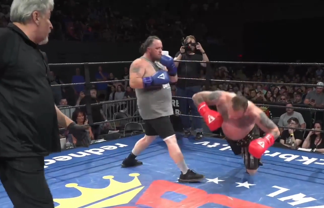 Red River Redneck blasts Tennessee Whiskey out cold on his face