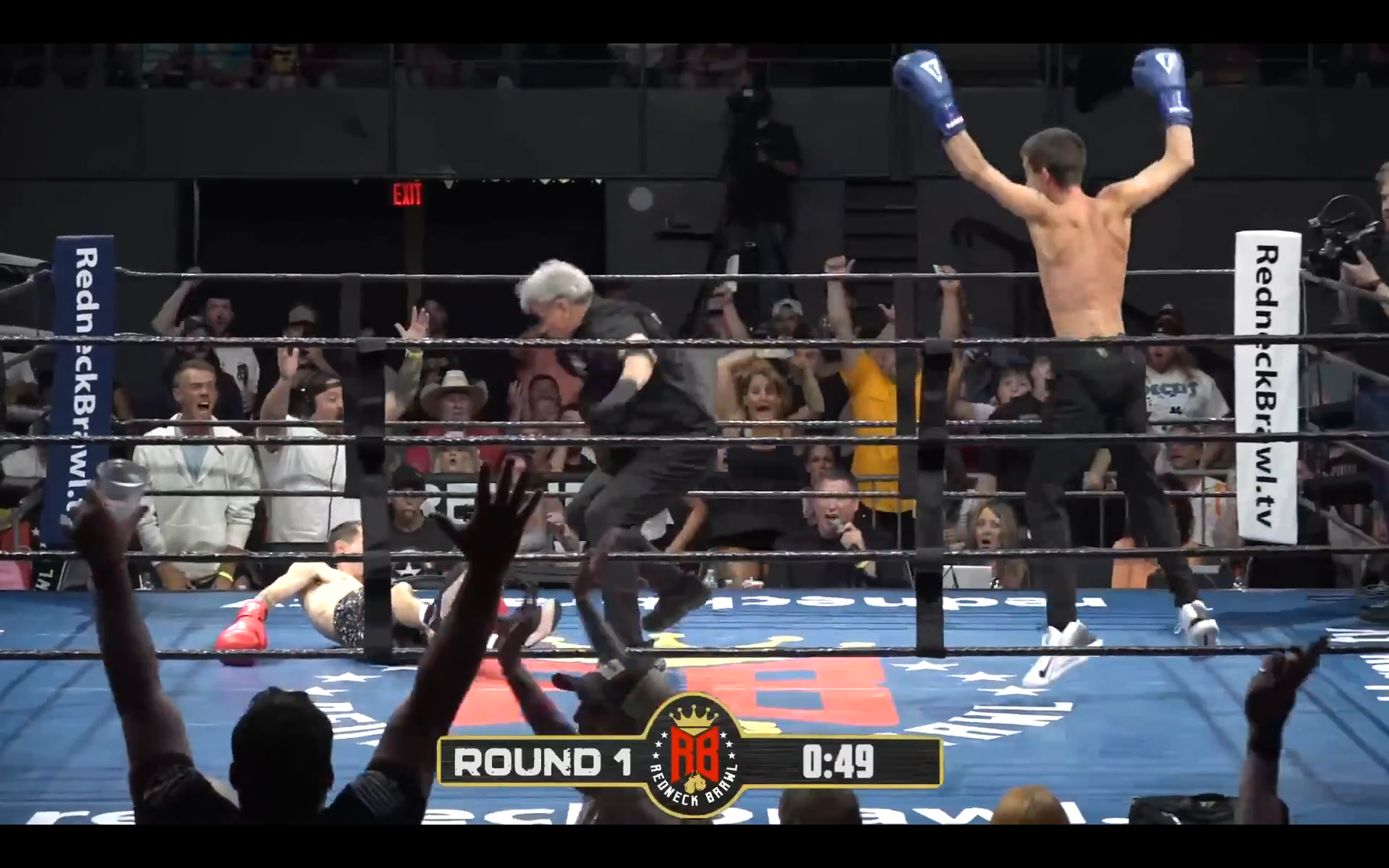 Lil Fire obliterates Doner Twin Larry with a one-hit KO