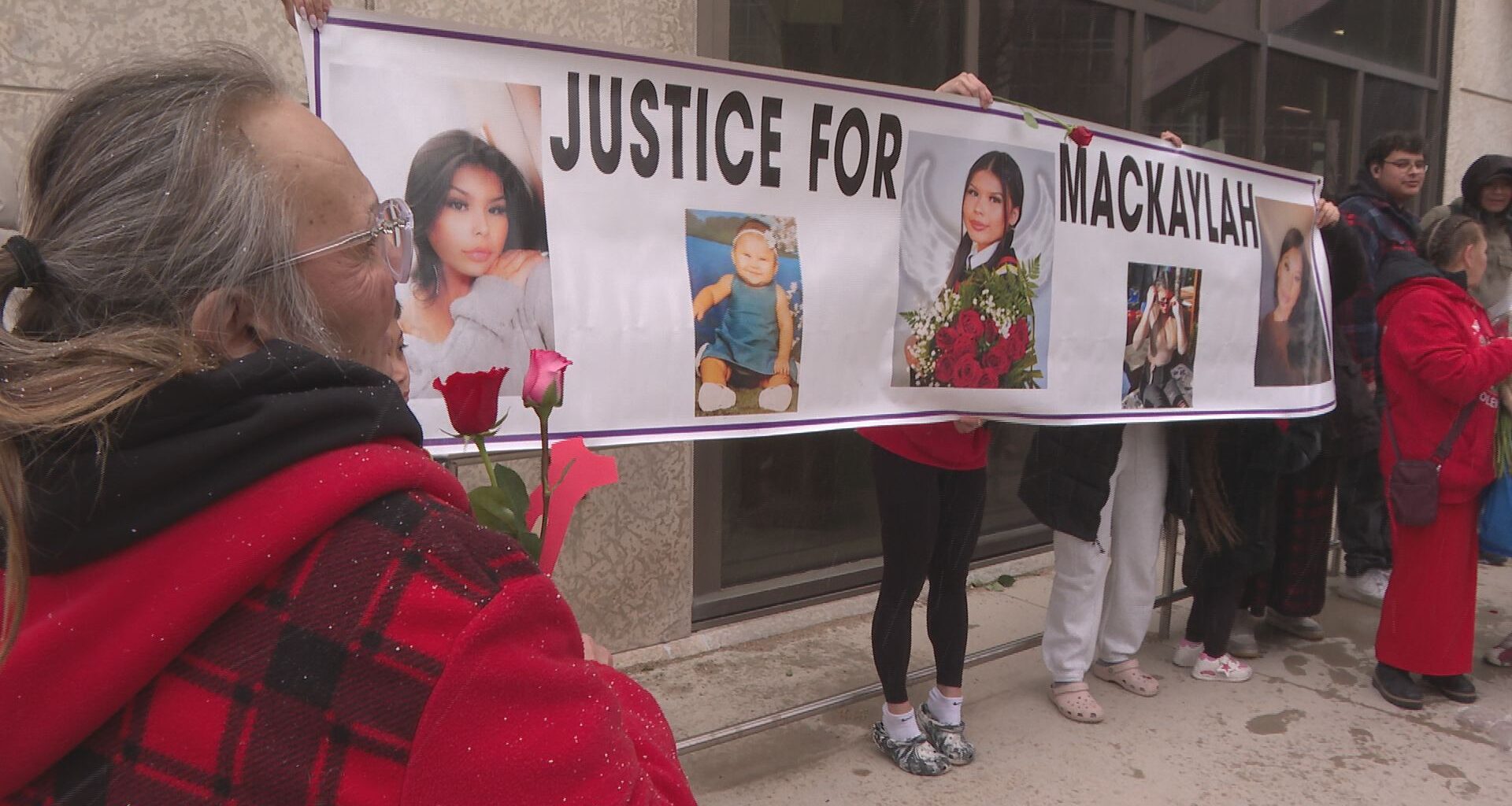 Winnipeg comes together to honour Red Dress Day