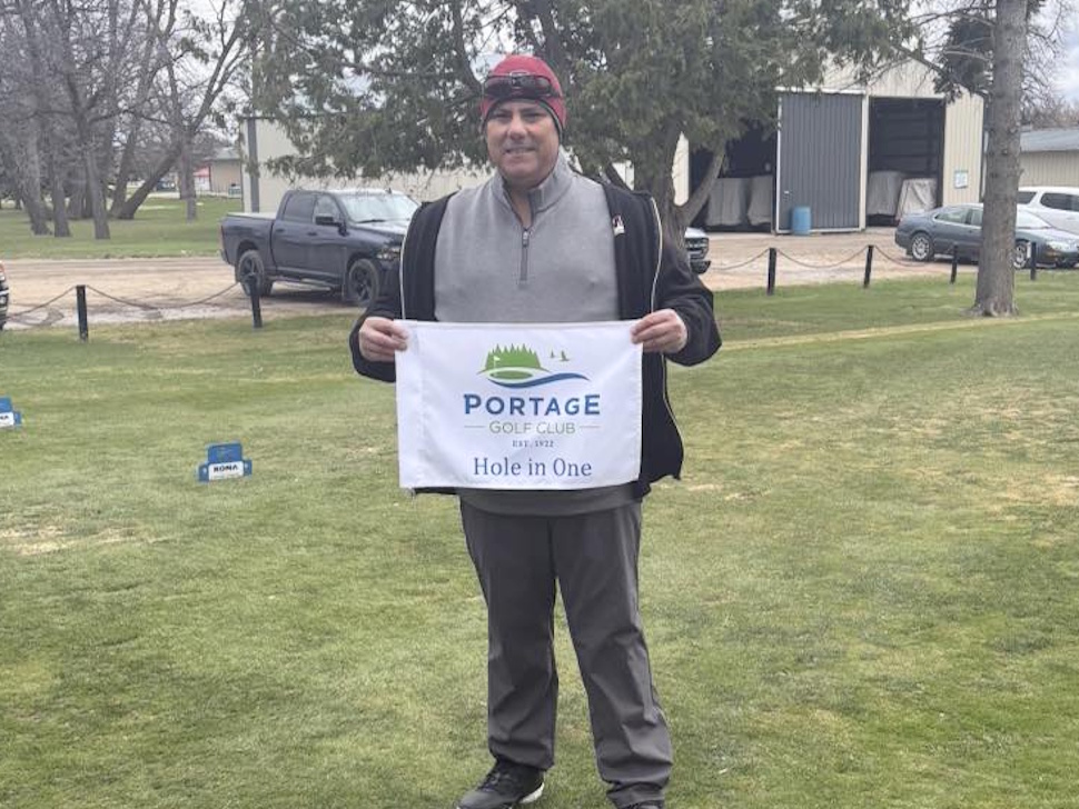 Former Portager returns home to sink local club's first ace of the season - PortageOnline.com