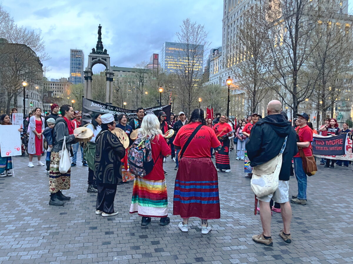 Montreal march honours Red Dress Day – The Eastern Door