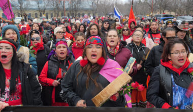 In photos: Winnipeg marks Red Dress Day with community support and calls for justice
